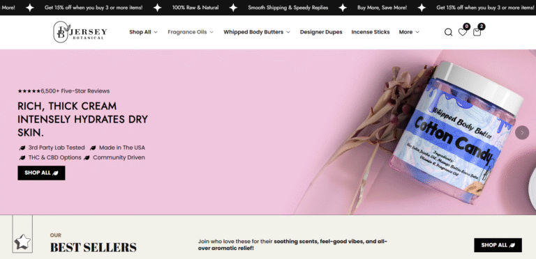 jersey botanicals